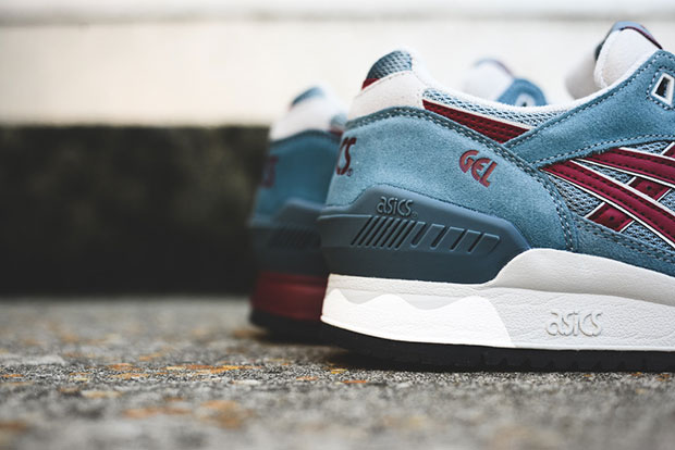 Asics Gel Respector Goblinblue Burgundy 7