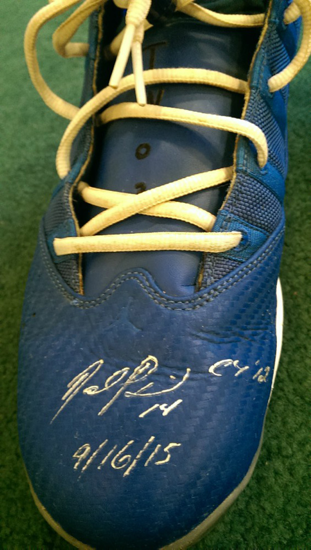 David Price Game Worn Pe Auction 2