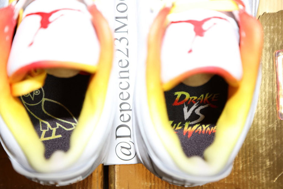 Drake Jordan 3 Samples 3