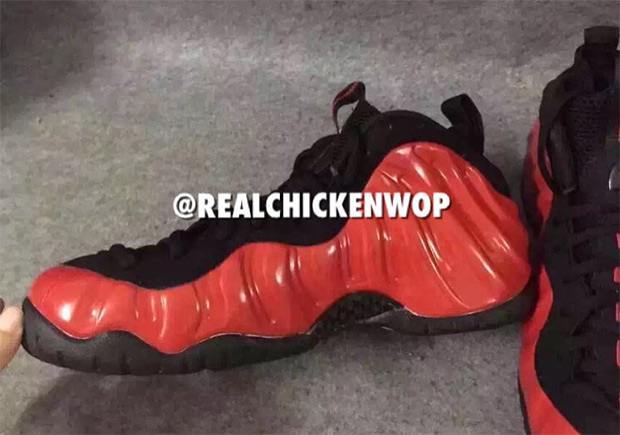 Foamposite Pro Red Black 2016 2