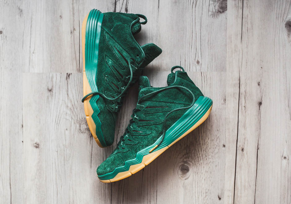 Jordan Cp3 9 Friends Family Gorge Green Suede 2