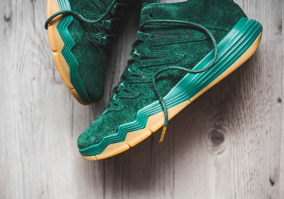 Jordan Cp3 9 Friends Family Gorge Green Suede 3