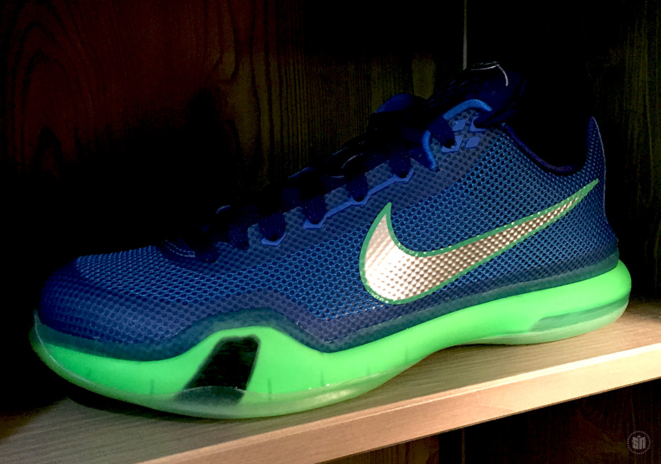 Kobe 10 Blue Green 1