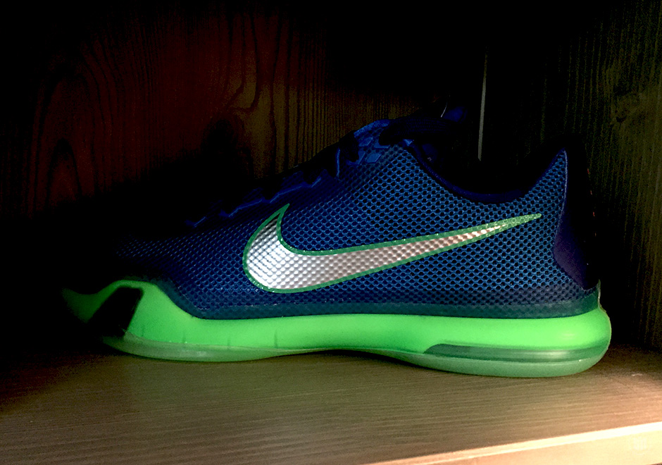 Kobe 10 Blue Green 5