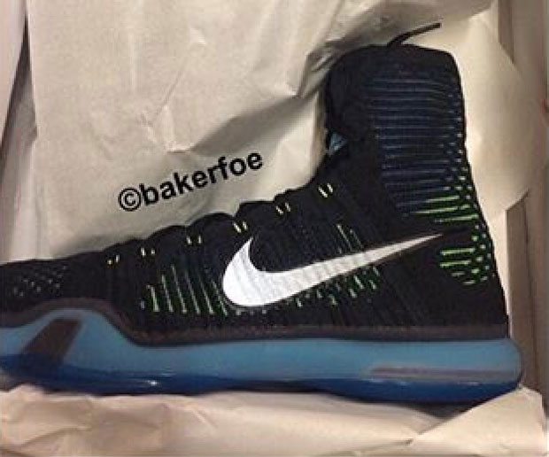 Kobe 10 Elite High Black Blue Volt 1