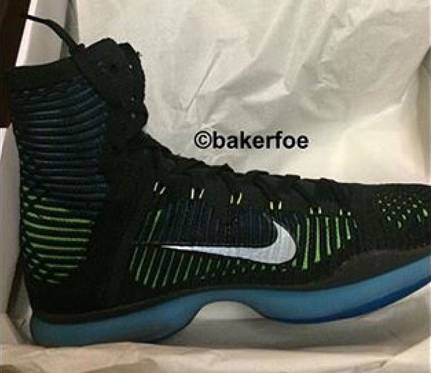 Kobe 10 Elite High Black Blue Volt 2