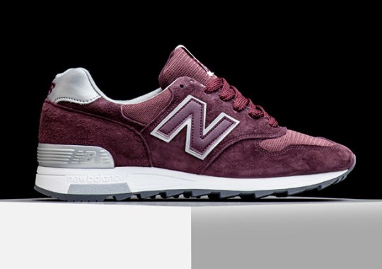 New Balance Debuts A 1400 With Some Amazing Wine Red Suede