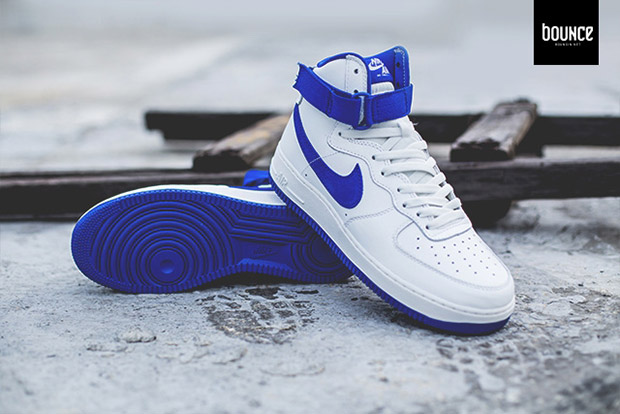 Nike Air Force 1 High Og White Royal October 4