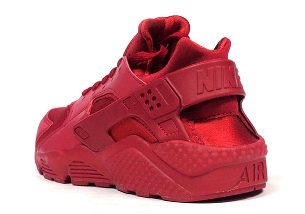 Nike Air Huarache All Red 3