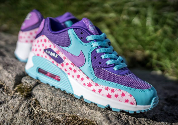 Nike Air Max 90 Gs Playful Stars For Kids 01