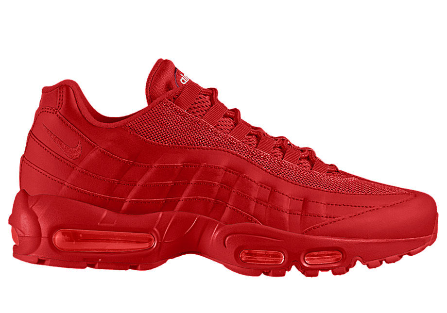 You Can Now Make All-Red Versions Of Your Favorite Air Max Sneakers