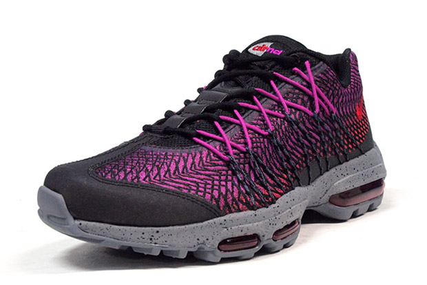 Nike Air Max 95 Ultra Jcrd Light Grey Purple Pink 01