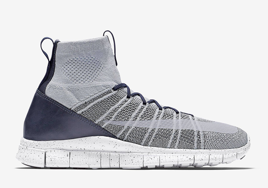 Nike Free Mercurial Superfly Grey Navy 3