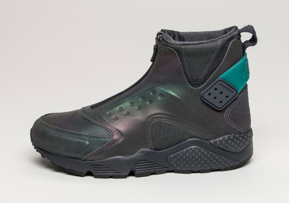 Nike Huarache Run Mid Prm Black Menta 4