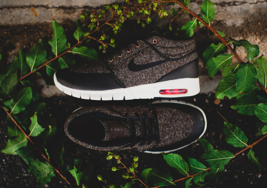 Nike Sb Stefan Janoski Max Mid Tweed Baroque Brown 2