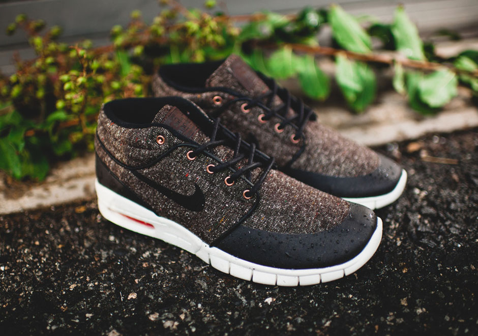 Nike Sb Stefan Janoski Max Mid Tweed Baroque Brown 3