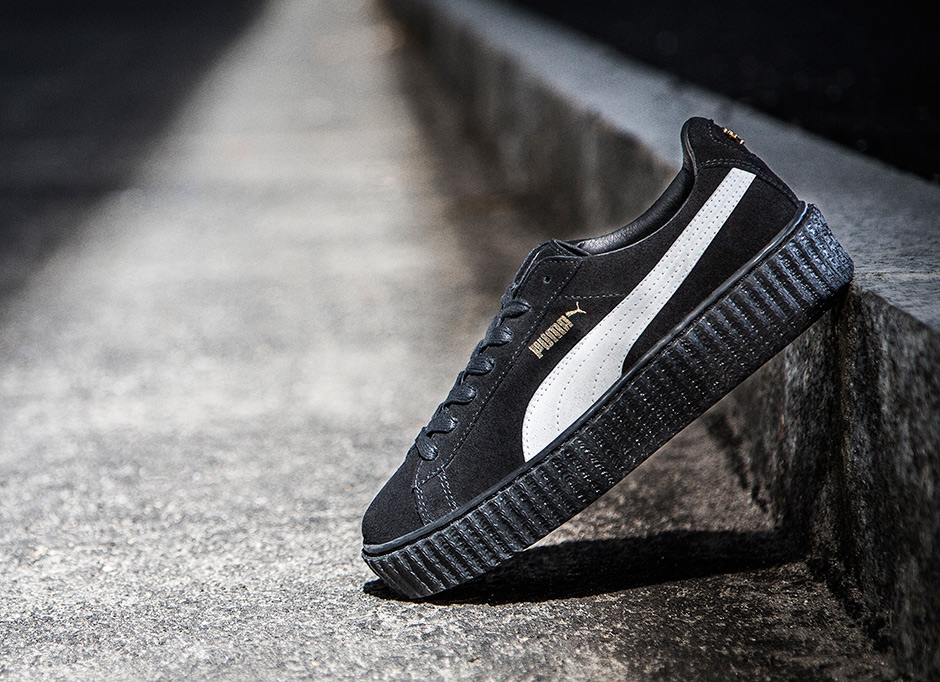 Puma Creeper Rihanna Black White