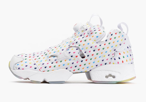 Reebok Instapump Furys Showered In Colors