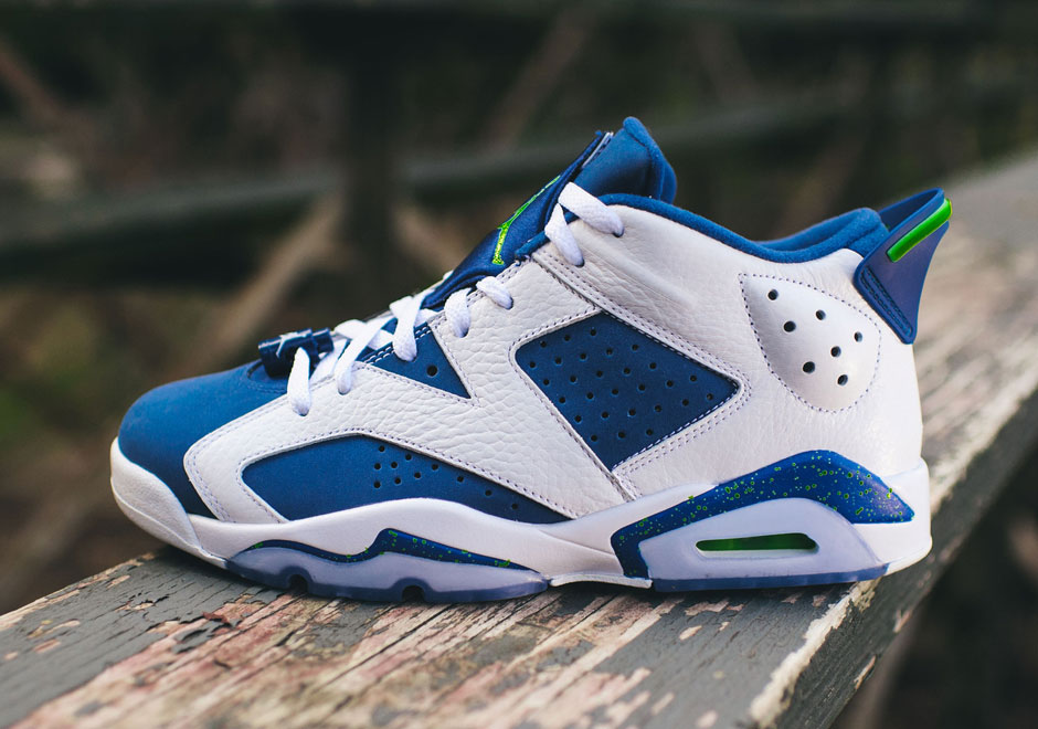 Seahawks Jordan 6 Low Release 2