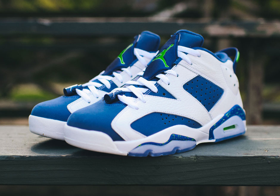 Seahawks Jordan 6 Low Release 3