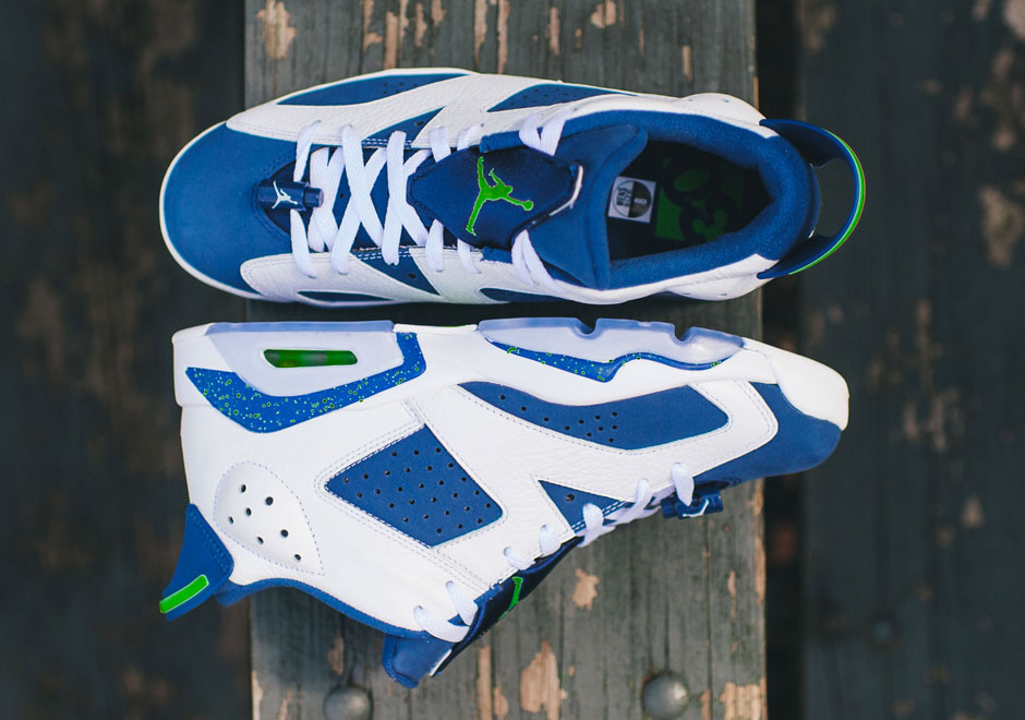 Seahawks Jordan 6 Low Release 5