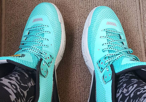 Get A Look At Dwyane Wade’s Next Signature Shoe On His Feet