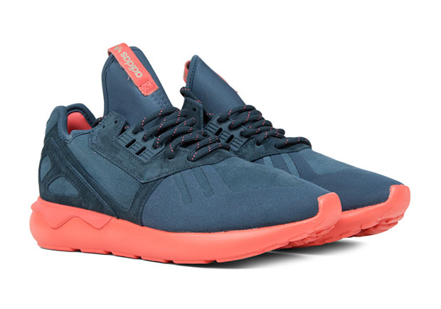 The adidas Tubular Runner With A Salmon Sole