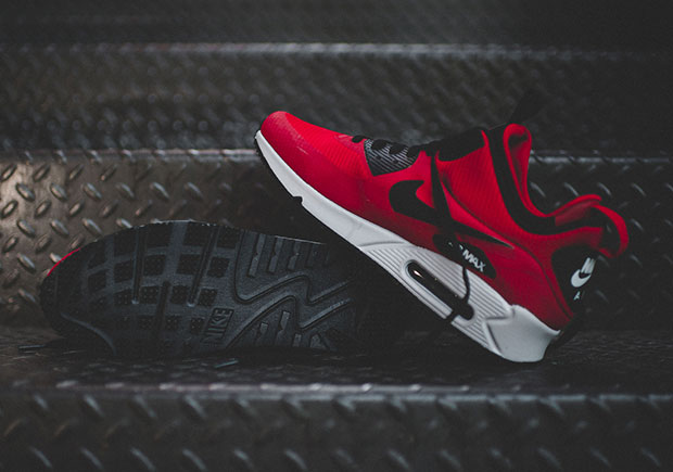 Nike Air Max 90 Winter Mid Red Black 7