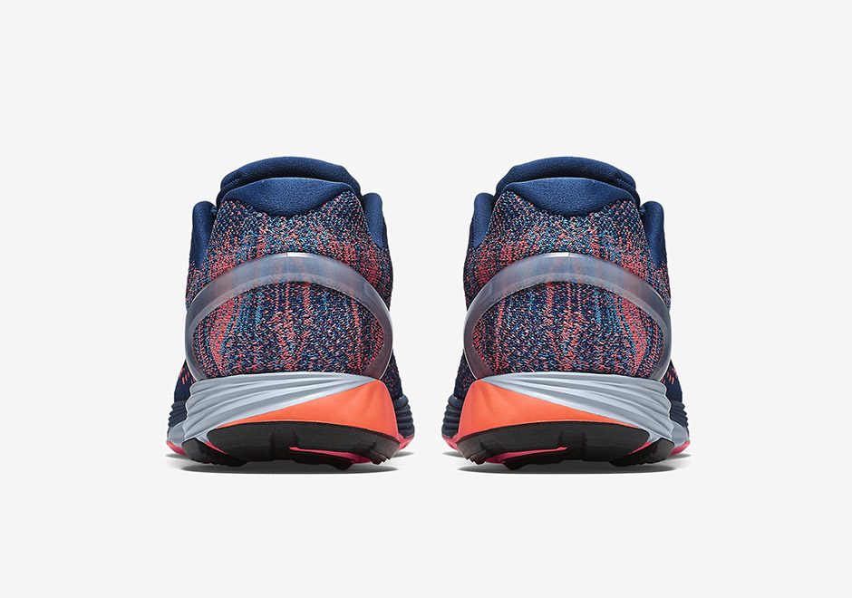 Nike Lunarglide 7 747355 404 Brave Blue Hyper Orange 5