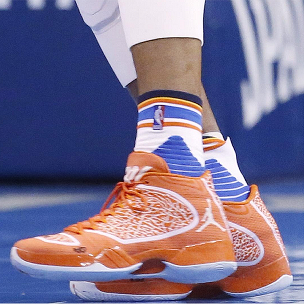 Russell Westbrook Orange Jordan Xx9 Pe 3