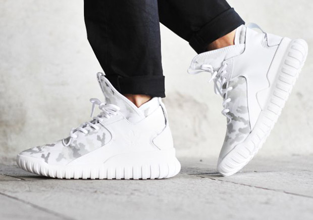 White Camo Hits The adidas Tubular X