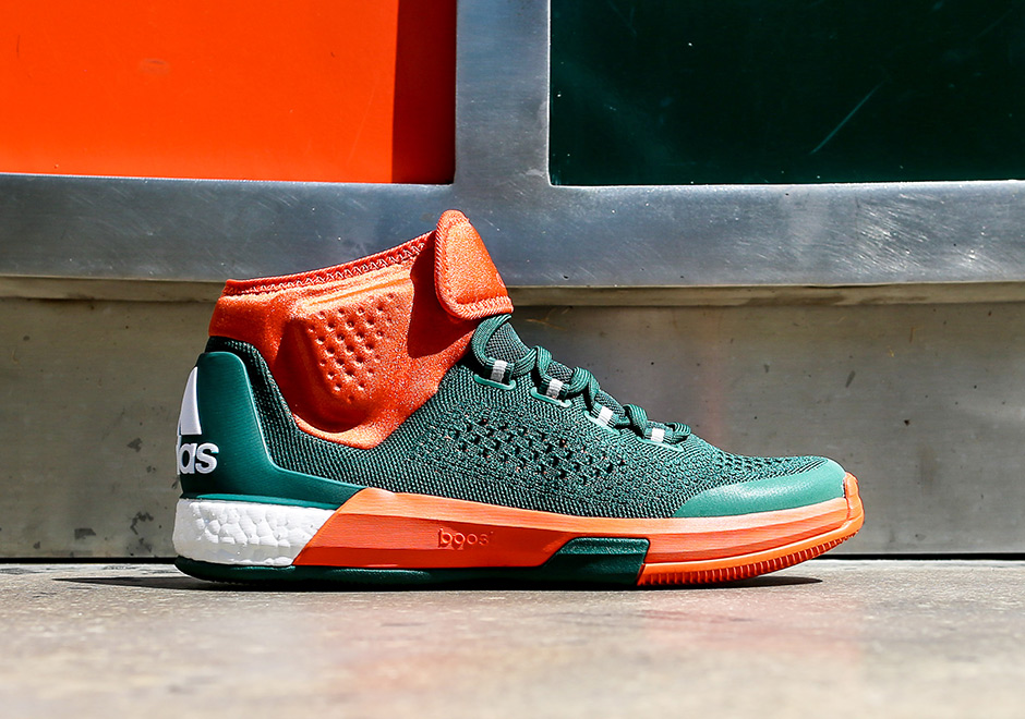 The University Of Miami Has A Sick adidas Crazylight Boost PE For The Upcoming Season