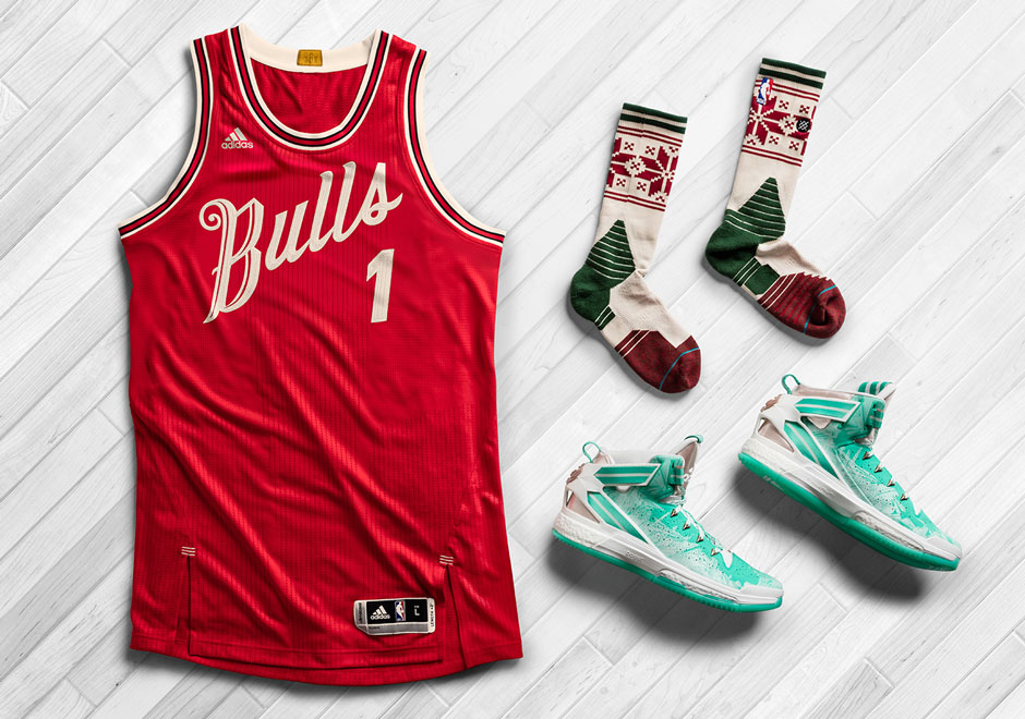 adidas, NBA, And Stance Unveil Christmas Day Uniforms and D Rose 6