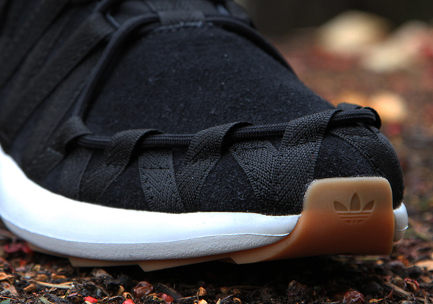 Adidas Sl Loop Moc Black Suede 5