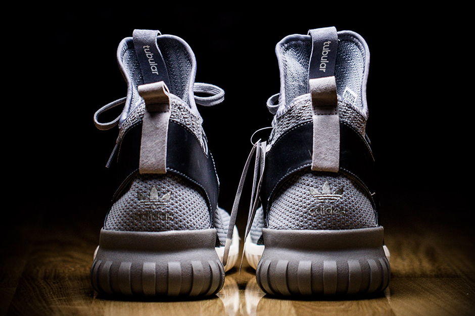 Adidas Tubular X Primeknit Grey 04