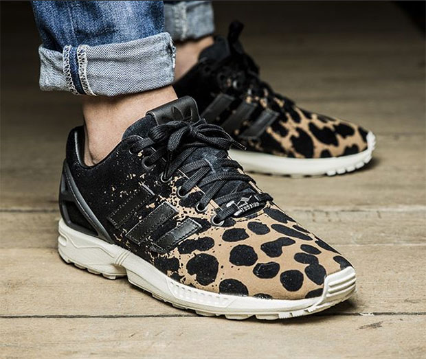 Adidas Zx Flux Leopard Splatter 3