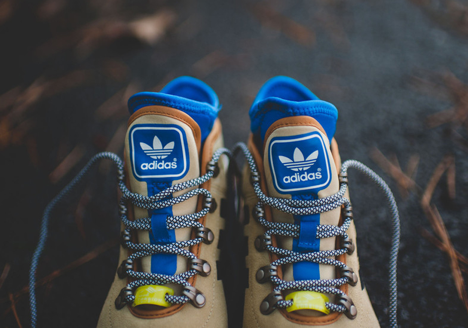 Adidas Zx Flux Winter Tan Blue White 06