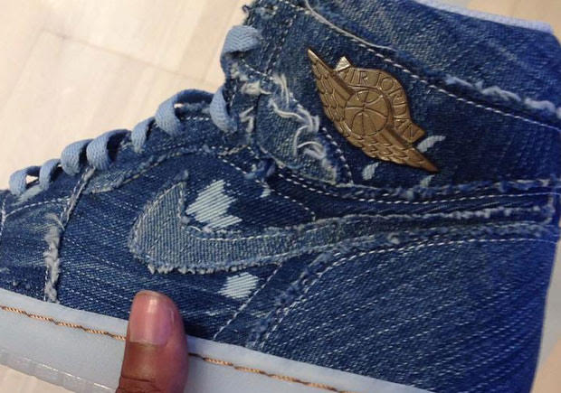 Air Jordan 1 Acid Wash Denim Sample