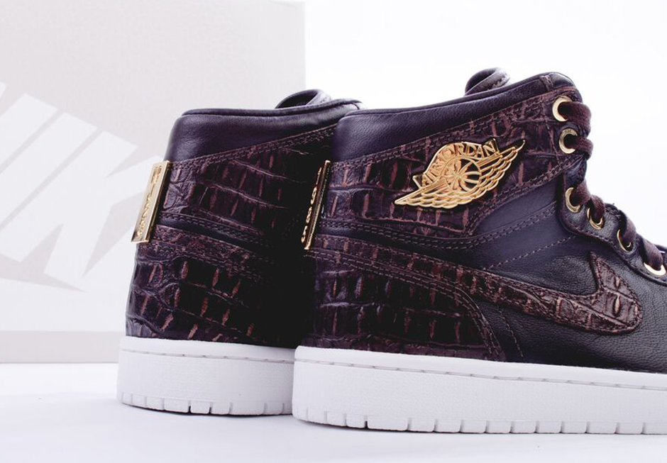 Air Jordan 1 Pinnacle Brown Croc Release Date Euro 01