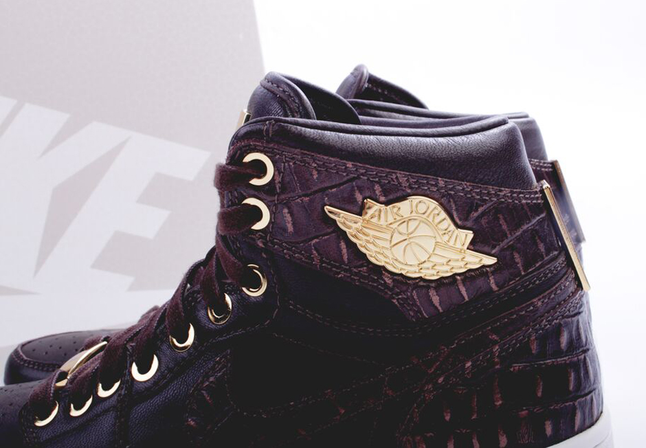 Air Jordan 1 Pinnacle Brown Croc Release Date Euro 07