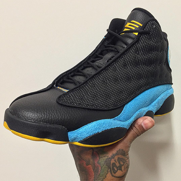 Air Jordan 13 Chris Paul Pe Hornets Away 2