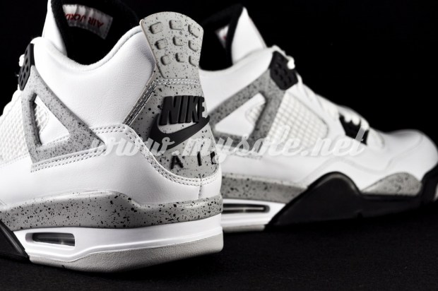 Air Jordan 4 Retro 89 White Cement Nike Air 01