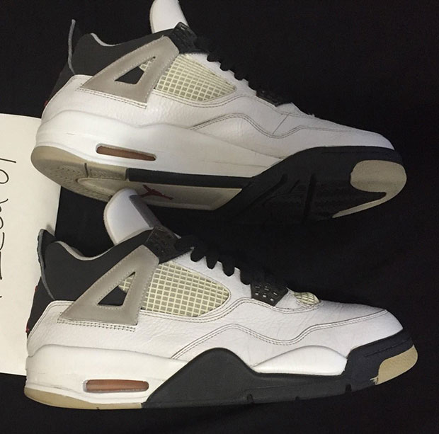 Air Jordan 4 Two Tone Sample 1