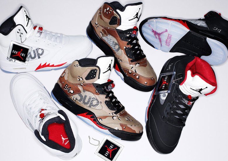 Supreme Confirms Release Date For Air Jordan 5 Collaboration