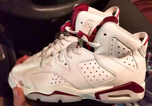 Air Jordan 6 "Maroon" Will Release In Kids Sizes