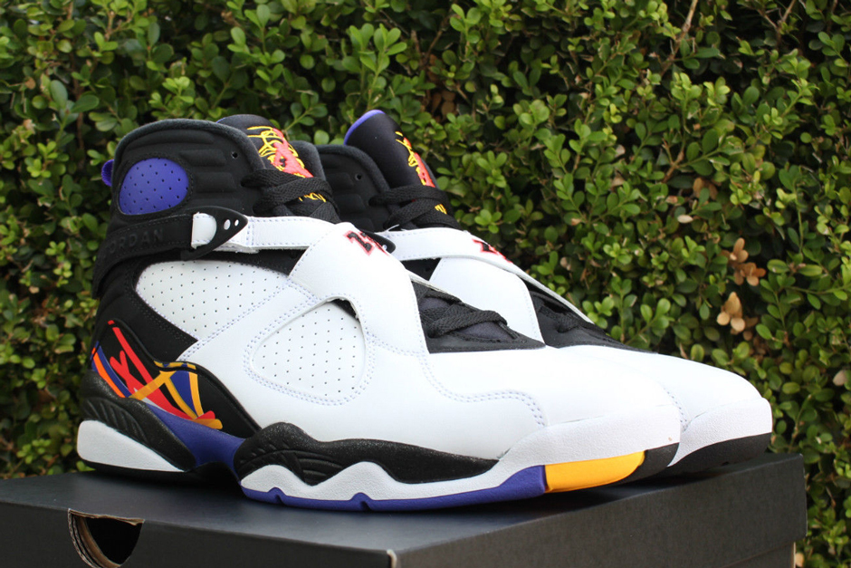 Air Jordan 8 Three Peat Release Info Ebay 01