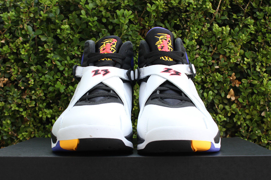 Air Jordan 8 Three Peat Release Info Ebay 07