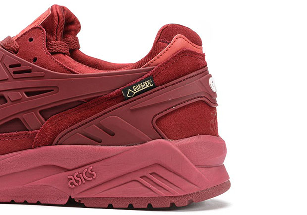 Asics Gel Kayano Trainer G T Red Gore Tex 5