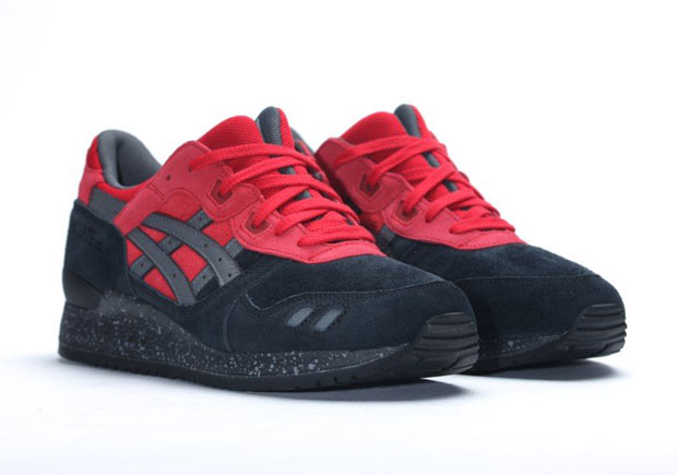 Asics Gel Lyte Iii Christmas Bad Santa Black Red 1