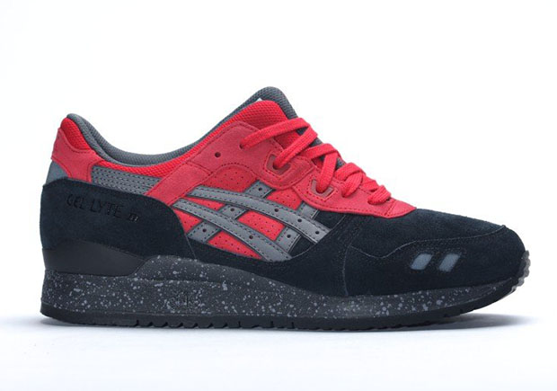 Asics Gel Lyte Iii Christmas Bad Santa Black Red 2